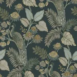 A-Street Prints Geneva Sea Green Peacock Paradise Wallpaper | Wallpaper Twins A-Street Prints Geneva Sea Green Peacock Paradise Wallpaper - SKU 4173-27645
