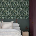 A-Street Prints Geneva Sea Green Peacock Paradise Wallpaper | Wallpaper Twins A-Street Prints Geneva Sea Green Peacock Paradise Wallpaper - SKU 4173-27645