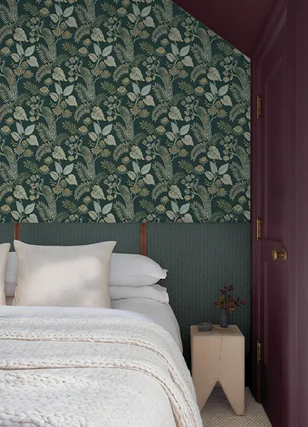 A-Street Prints Geneva Sea Green Peacock Paradise Wallpaper | Wallpaper Twins A-Street Prints Geneva Sea Green Peacock Paradise Wallpaper - SKU 4173-27645