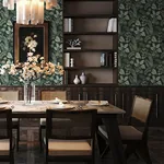 A-Street Prints Geneva Sea Green Peacock Paradise Wallpaper | Wallpaper Twins A-Street Prints Geneva Sea Green Peacock Paradise Wallpaper - SKU 4173-27645