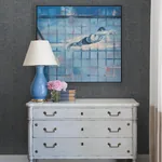 A-Street Prints Genji Blue Woven Wallpaper | Wallpaper Twins A-Street Prints Genji Blue Woven Wallpaper - SKU 2923-88027