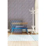 A-Street Prints Geo Violet Quatrefoil Wallpaper | Wallpaper Twins A-Street Prints Geo Violet Quatrefoil Wallpaper - SKU 1014-001852