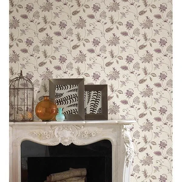 A-Street Prints Georgette Burgundy Jacobean Wallpaper | Wallpaper Twins A-Street Prints Georgette Burgundy Jacobean Wallpaper - SKU 2657-22208