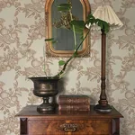 A-Street Prints Gerty Copper Fruit Toile Wallpaper - SKU 4173-27638