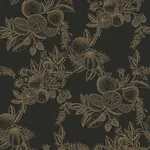 A-Street Prints Gerty Gold Fruit Toile Wallpaper - SKU 4173-27635