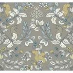 A-Street Prints Getty Grey Jungle Damask Wallpaper | Wallpaper Twins A-Street Prints Getty Grey Jungle Damask Wallpaper - SKU 4034-72134