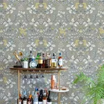 A-Street Prints Getty Grey Jungle Damask Wallpaper | Wallpaper Twins A-Street Prints Getty Grey Jungle Damask Wallpaper - SKU 4034-72134