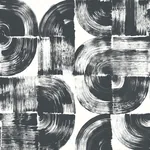 A-Street Prints Giulietta Black Painterly Geometric Wallpaper | Wallpaper Twins A-Street Prints Giulietta Black Painterly Geometric Wallpaper - SKU 4014-26404