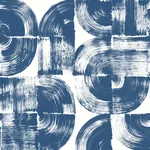 A-Street Prints Giulietta Blue Painterly Geometric Wallpaper | Wallpaper Twins A-Street Prints Giulietta Blue Painterly Geometric Wallpaper - SKU 4014-26407