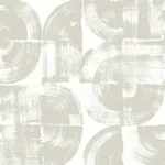 A-Street Prints Giulietta Light Grey Painterly Geometric Wallpaper | Wallpaper Twins A-Street Prints Giulietta Light Grey Painterly Geometric Wallpaper - SKU 4014-26406