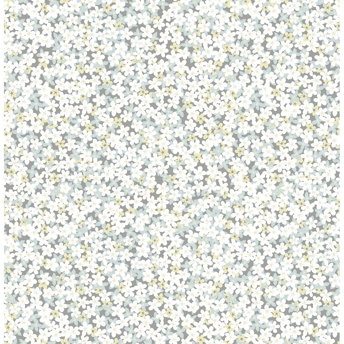 2901-25444 | Giverny Multicolor Miniature Floral Wallpaper