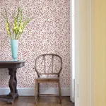 A-Street Prints Giverny Pink Miniature Floral Wallpaper - SKU 2901-25446