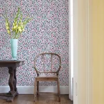A-Street Prints Giverny Red Miniature Floral Wallpaper - SKU 2901-25443