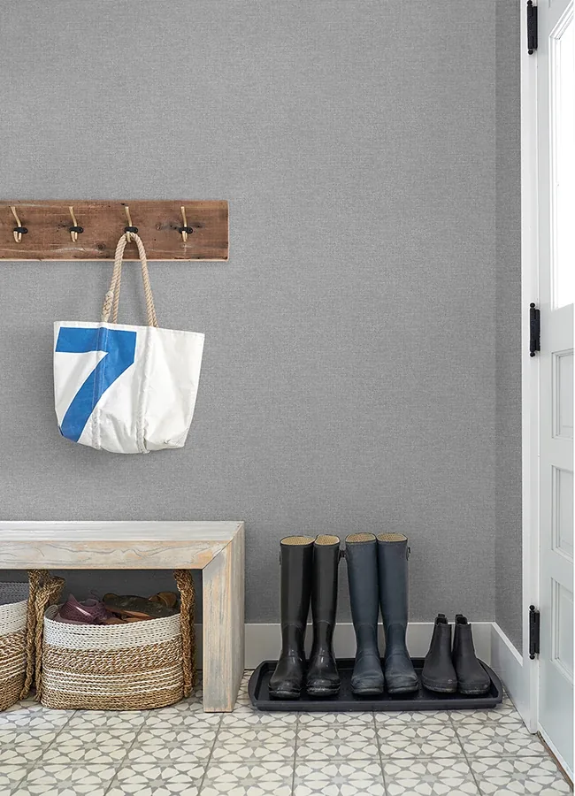 A-Street Prints Glen Grey Texture Wallpaper | Wallpaper Twins A-Street Prints Glen Grey Texture Wallpaper - SKU 4046-M1702