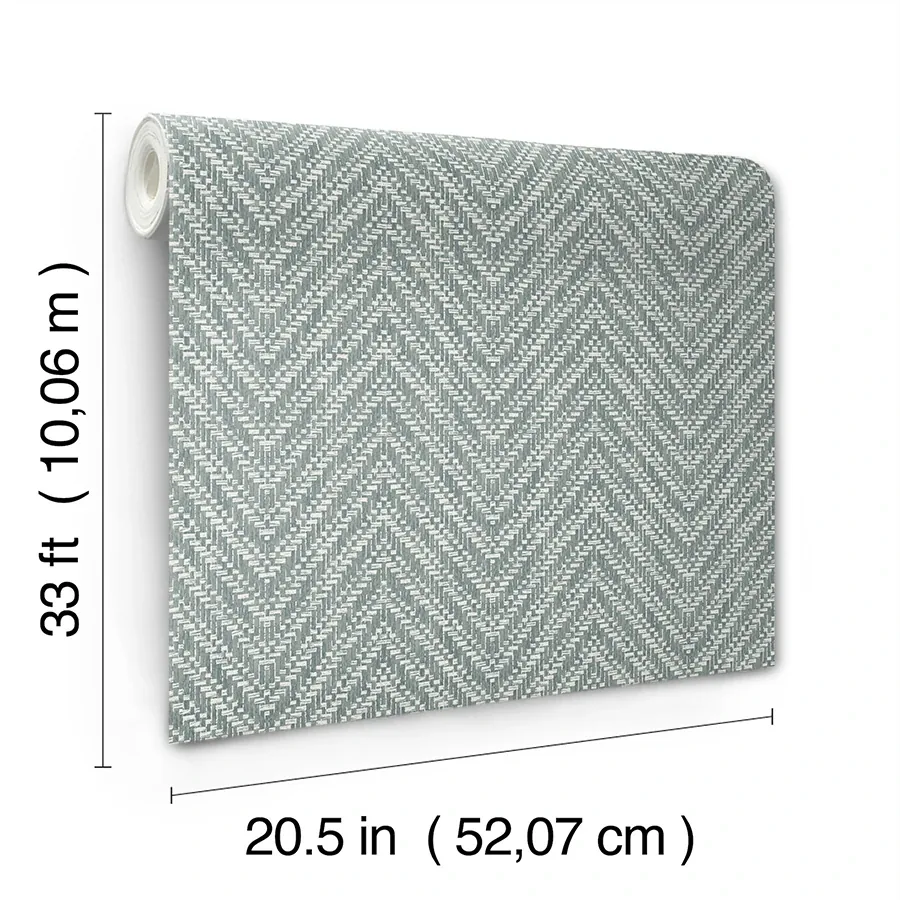 A-Street Prints Glynn Denim Chevron Wallpaper | Wallpaper Twins A-Street Prints Glynn Denim Chevron Wallpaper - SKU 4122-27044