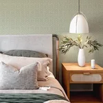 A-Street Prints Glynn Green Chevron Wallpaper - SKU 4122-27043