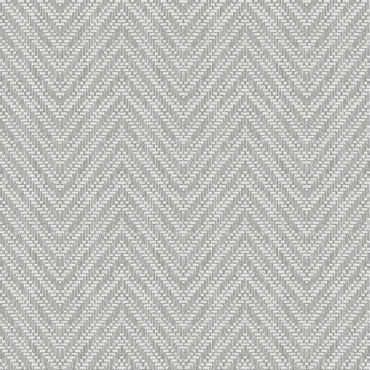 A-Street Prints Glynn Grey Chevron Wallpaper - SKU 4074-26650