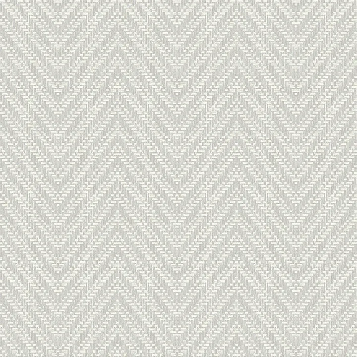 A-Street Prints Glynn Light Grey Chevron Wallpaper - SKU 4074-26652