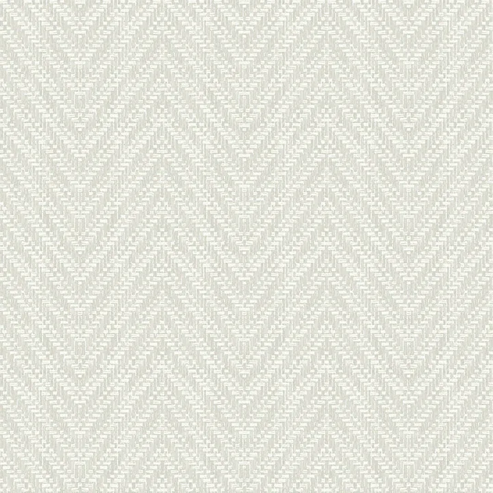 A-Street Prints Glynn Silver Chevron Wallpaper - SKU 4074-26651