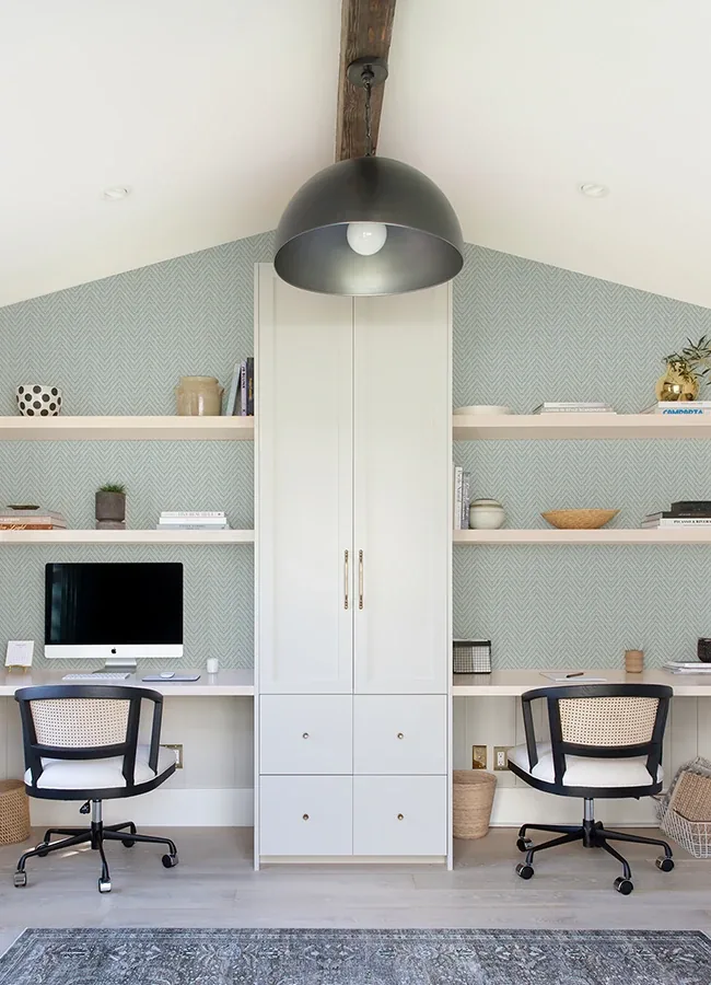 A-Street Prints Glynn Sky Blue Chevron Wallpaper | Wallpaper Twins A-Street Prints Glynn Sky Blue Chevron Wallpaper - SKU 4074-26649