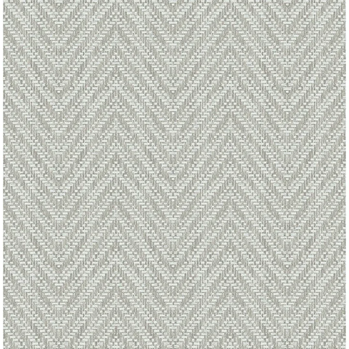 A-Street Prints Glynn Sterling Chevron Wallpaper - SKU 4122-27042