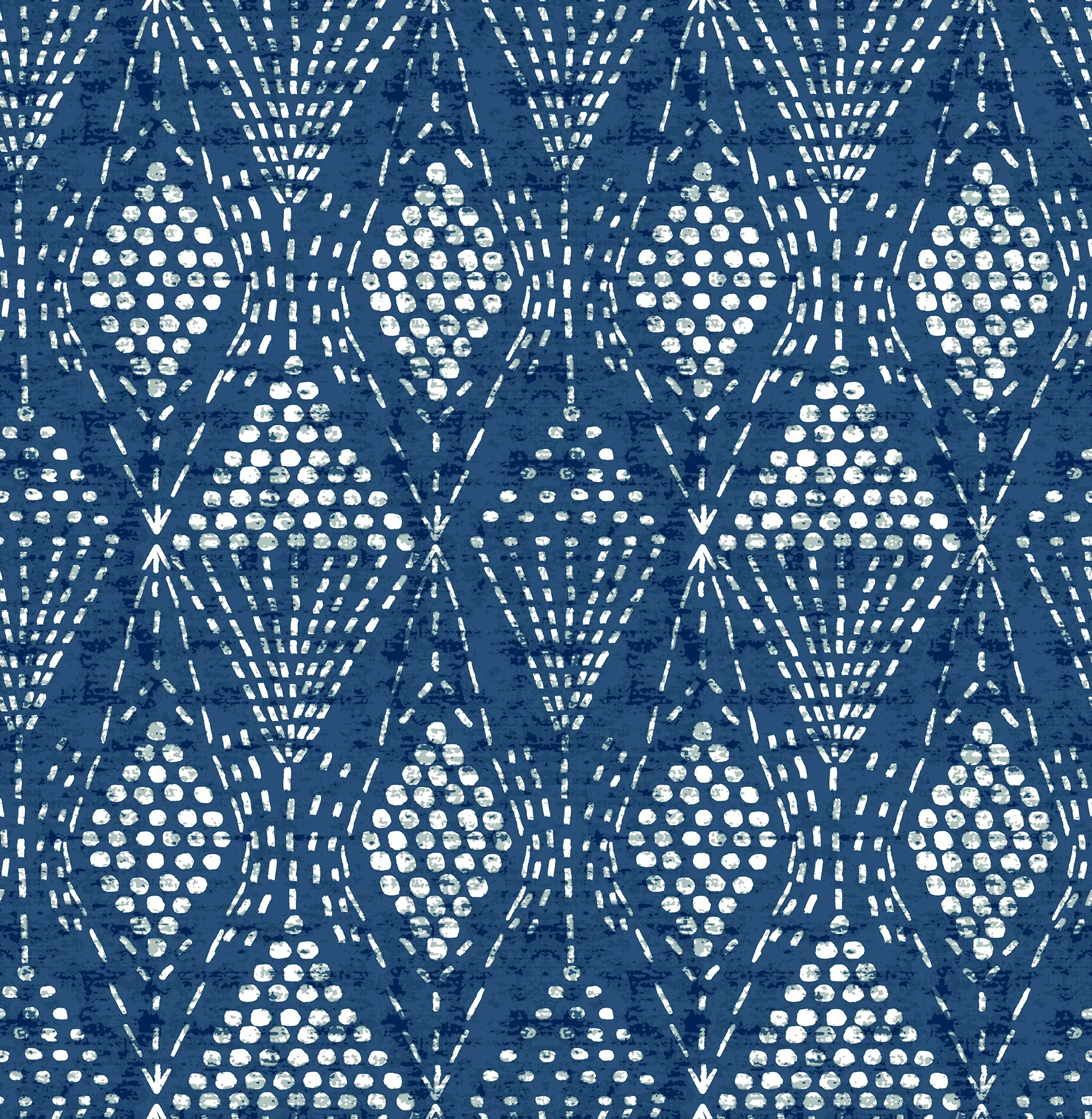 4081-26320 | Grady Blue Dotted Geometric Wallpaper