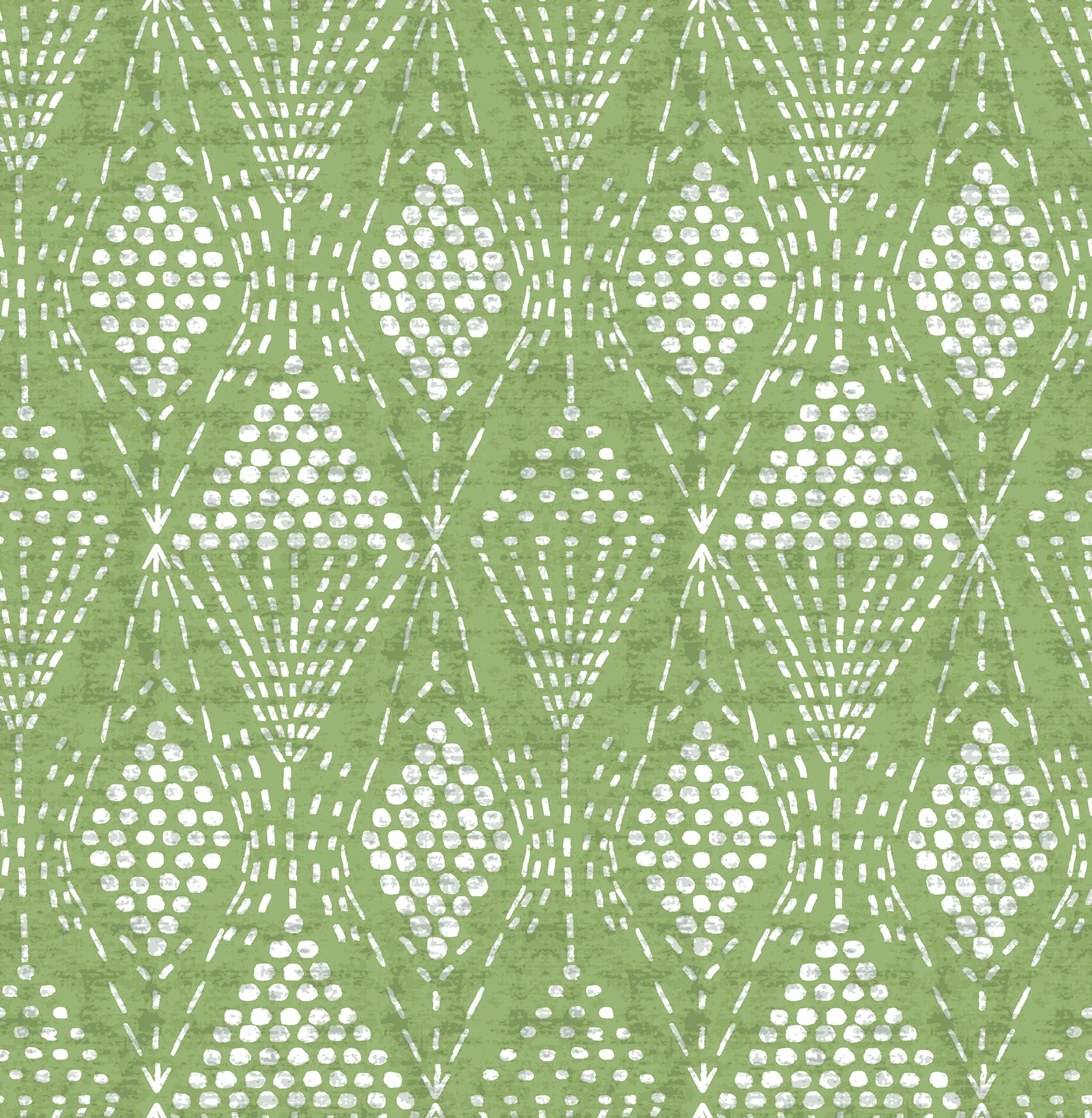 4081-26319 | Grady Green Dotted Geometric Wallpaper