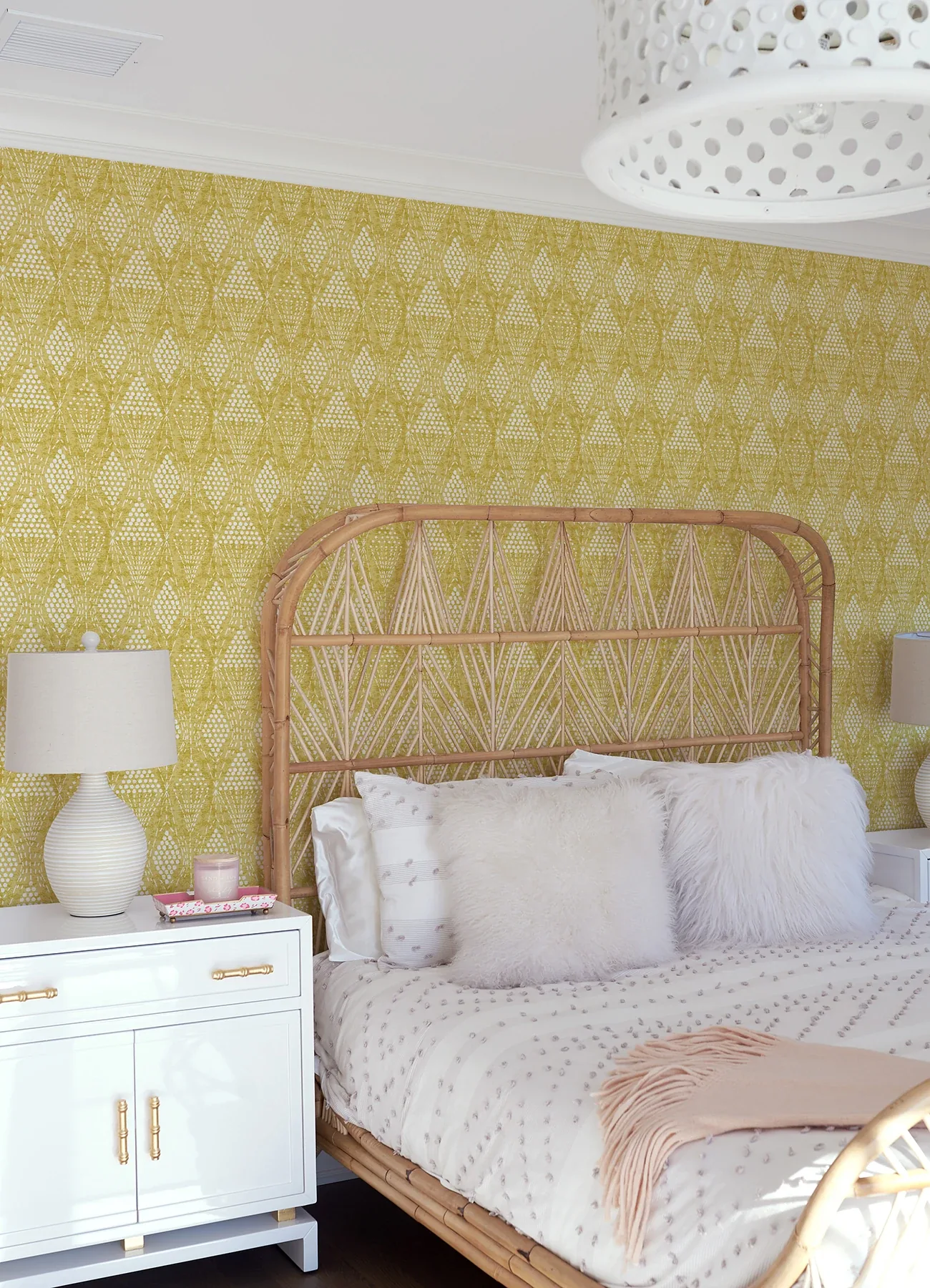 A-Street Prints Grady Yellow Dotted Geometric Wallpaper | Wallpaper Twins A-Street Prints Grady Yellow Dotted Geometric Wallpaper - SKU 4081-26321