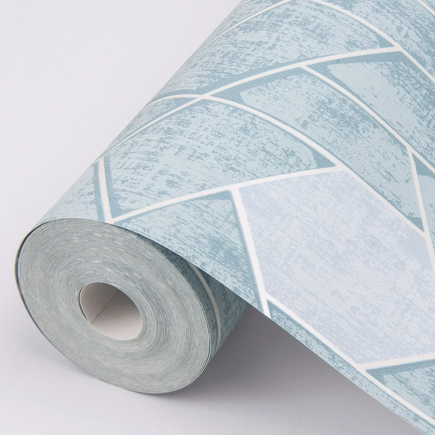 A-Street Prints Granada Aqua Geometric Wallpaper - SKU 2964-25904