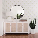 A-Street Prints Granada Silver Geometric Wallpaper | Wallpaper Twins A-Street Prints Granada Silver Geometric Wallpaper - SKU 2964-25901