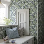 A-Street Prints Granville Green Leafy Vine Wallpaper | Wallpaper Twins A-Street Prints Granville Green Leafy Vine Wallpaper - SKU 4153-82014