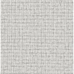 A-Street Prints Graphite Palm Weave Wallpaper - SKU 2785-24850