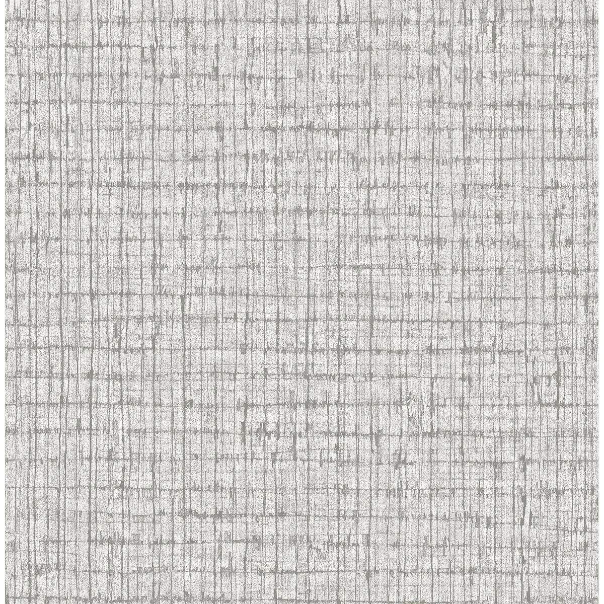 A-Street Prints Graphite Palm Weave Wallpaper - SKU 2785-24850