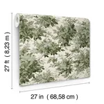 A-Street Prints Greenwood Moss Deciduous Wallpaper | Wallpaper Twins A-Street Prints Greenwood Moss Deciduous Wallpaper - SKU 4147-80006