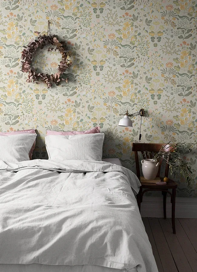 A-Street Prints Groh Apricot Floral Wallpaper | Wallpaper Twins A-Street Prints Groh Apricot Floral Wallpaper - SKU 4143-22003