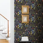 A-Street Prints Groh Dark Blue Floral Wallpaper | Wallpaper Twins A-Street Prints Groh Dark Blue Floral Wallpaper - SKU 4143-22002