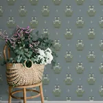 A-Street Prints Gullvie Light Blue Pansies Wallpaper | Wallpaper Twins A-Street Prints Gullvie Light Blue Pansies Wallpaper - SKU 4201-48008