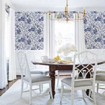 A-Street Prints Gwyneth Indigo Floral Wallpaper | Wallpaper Twins A-Street Prints Gwyneth Indigo Floral Wallpaper - SKU 2903-25810