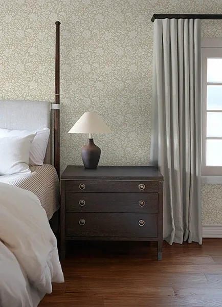A-Street Prints Hague Beige Floral Trail Wallpaper | Wallpaper Twins A-Street Prints Hague Beige Floral Trail Wallpaper - SKU 4173-27625