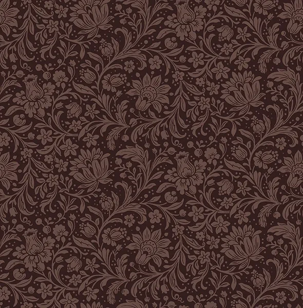 4173-27627 | Hague Burgundy Floral Trail Wallpaper