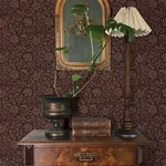 A-Street Prints Hague Burgundy Floral Trail Wallpaper | Wallpaper Twins A-Street Prints Hague Burgundy Floral Trail Wallpaper - SKU 4173-27627