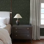 A-Street Prints Hague Dark Green Floral Trail Wallpaper | Wallpaper Twins A-Street Prints Hague Dark Green Floral Trail Wallpaper - SKU 4173-27628