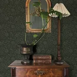 A-Street Prints Hague Dark Green Floral Trail Wallpaper | Wallpaper Twins A-Street Prints Hague Dark Green Floral Trail Wallpaper - SKU 4173-27628