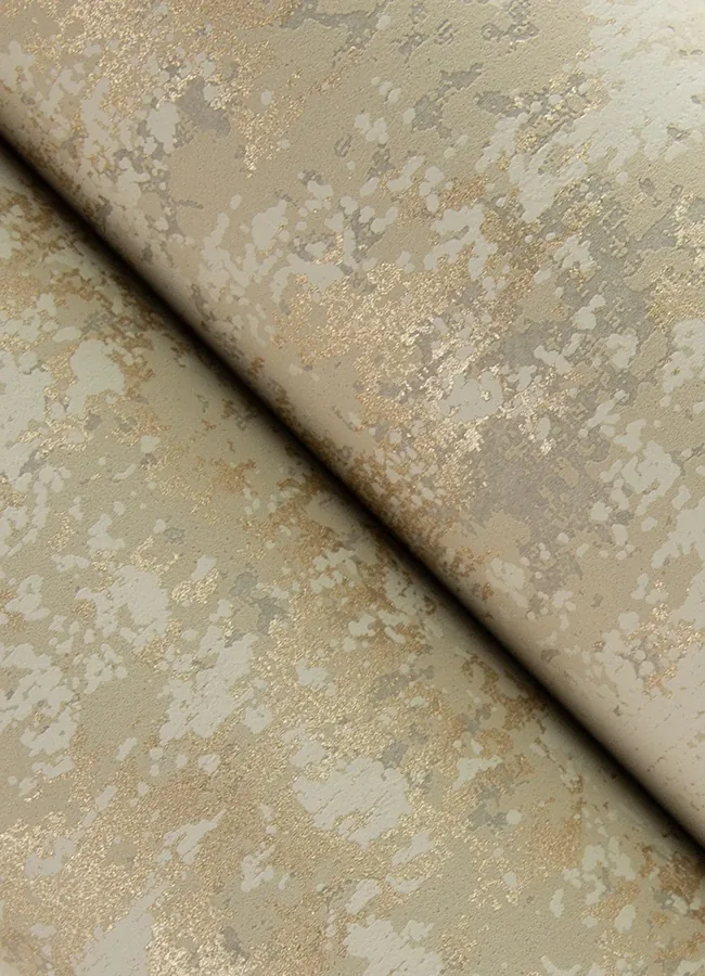 A-Street Prints Haliya Gold Metallic Plaster Wallpaper | Wallpaper Twins A-Street Prints Haliya Gold Metallic Plaster Wallpaper - SKU 4105-86662