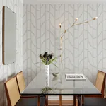 A-Street Prints Harlow Silver Curved Contours Wallpaper | Wallpaper Twins A-Street Prints Harlow Silver Curved Contours Wallpaper - SKU 4141-27138