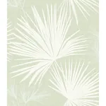 A-Street Prints Hatteras Light Green Palms Wallpaper - SKU 4172-27490