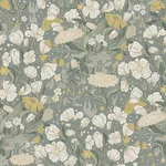 A-Street Prints Hava Moss Meadow Flowers Wallpaper | Wallpaper Twins A-Street Prints Hava Moss Meadow Flowers Wallpaper - SKU 4143-22014