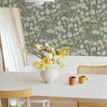 A-Street Prints Hava Moss Meadow Flowers Wallpaper | Wallpaper Twins A-Street Prints Hava Moss Meadow Flowers Wallpaper - SKU 4143-22014