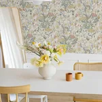 A-Street Prints Hava Neutral Meadow Flowers Wallpaper | Wallpaper Twins A-Street Prints Hava Neutral Meadow Flowers Wallpaper - SKU 4143-22011