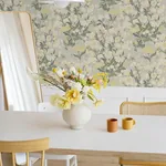 A-Street Prints Hava Yellow Meadow Flowers Wallpaper - SKU 4143-22012